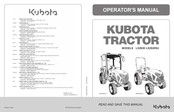 Kubota LX2620SU Operator's Manual