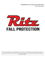 RITZ RTZ2MAN60 User Instruction Manual