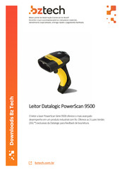 Datalogic PowerScan 9500 Series Instruction Manual