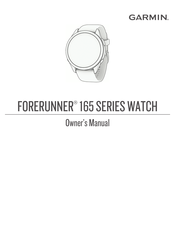 Garmin FORERUNNER 165 Series Owner's Manual