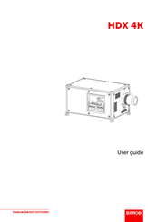 Barco HDX 4K20 FLEX User Manual