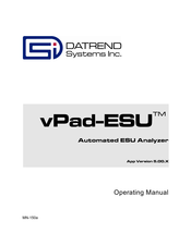 DATREND Systems vPad-ESU Operating Manual