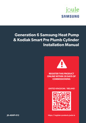 Samsung joule HHSM-G600016-1 Installation Manual