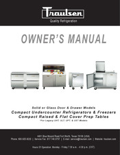Traulsen ULT Series Owner's Manual