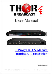 Thor Broadcast H-8TS-HWTC User Manual