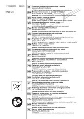 Stiga HT 20 Li B Operator's Manual