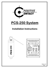 Allora Positive Contact PCS-250 Installation Instructions Manual