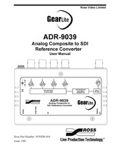 GearLite ADR-9039 User Manual