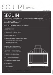 Sculpt SEGUIN Multivision 8000 Series Installation & User Manual