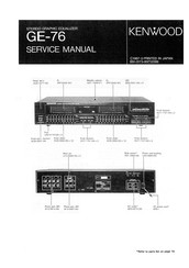 Kenwood GE-76 Service Manual