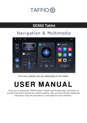 Taffio QC662 User Manual