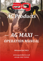 AG MAXI Operation Manual