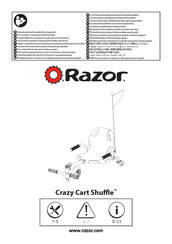 Razor CRAZY CART SHUFFLE Manual