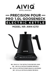Aiviq PRECISION POUR PRO 1.0L GOOSENECK Manual