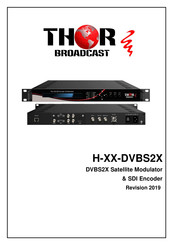 Thor Broadcast H-XX-DVBS2X Manual