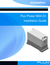 FLUX POWER M24 G1 Installation Manual