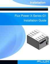 FLUX POWER X-Series-G1 Installation Manual