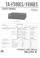 Sony TA-F590ES Service Manual