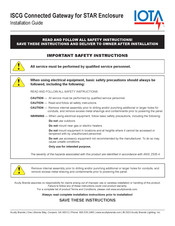 Acuity Brands Lighting ISCG Series Installation Manual