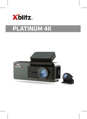 Xblitz PLATINUM 4K User Manual