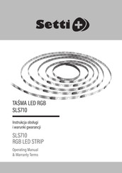 Setti+ SLS710 Operating Manual