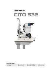 A.R.C. Laser CITO 532 User Manual