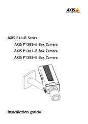 Axis P1387-B Installation Manual