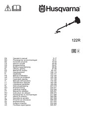 Husqvarna 122R Operator's Manual