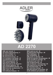 Adler SUPERSPEED AD 2270b User Manual