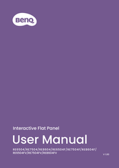 BenQ RE8604FV User Manual
