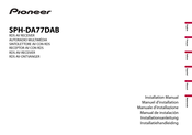 Pioneer SPH-DA77DAB Installation Manual