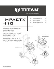 Titan 2430869 Operation Manual