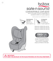 Britax Safe-n-sound BS0072K-020133 Instructions For Installation And Use Manual