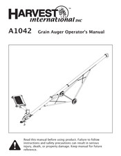 HARVEST A1042 Operator's Manual