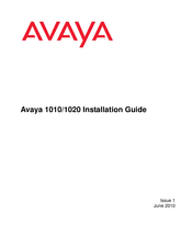 Avaya 1010 Installation Manual