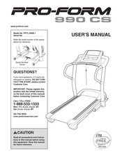 ICON Health & Fitness PFTL10909.1 User Manual