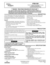 Emerson 1F80-361 Installation & Operation Instructions