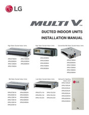 LG Multi V ARNU123MAA4 Installation Manual