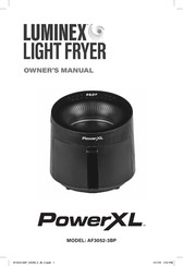 PowerXL Luminex AF3052-3BP Owner's Manual