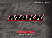 Traxxas WIDE-MAXX 1/10 ROT RTR TSM SR VXL4S Owner's Manual