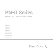Deepcool PN650D WH Manual