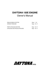 Daytona 150E Owner's Manual