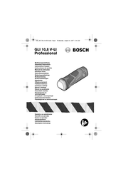 Bosch Professional GLI 10,8 V-LI Operating Instructions Manual