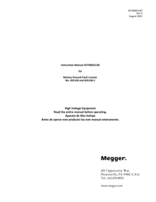 Megger 835140-1 Instruction Manual