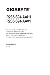 Gigabyte R283-S94-AAV1 User Manual