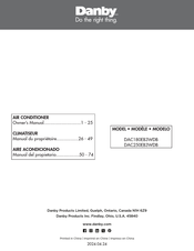 Danby DAC180EB3WDB Owner's Manual