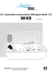 Senior Bad W49H-PR Assembly Instructions Manual