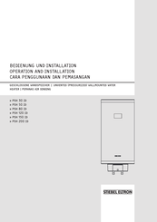 Steibel Eltron PSH 200 ID Operation And Installation Manual