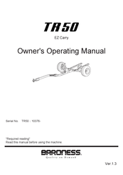 Baroness TR50 Owner's Operating Manual