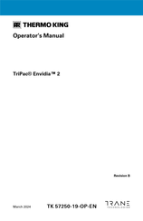 Thermo King TriPac Envidia 2 Operator's Manual